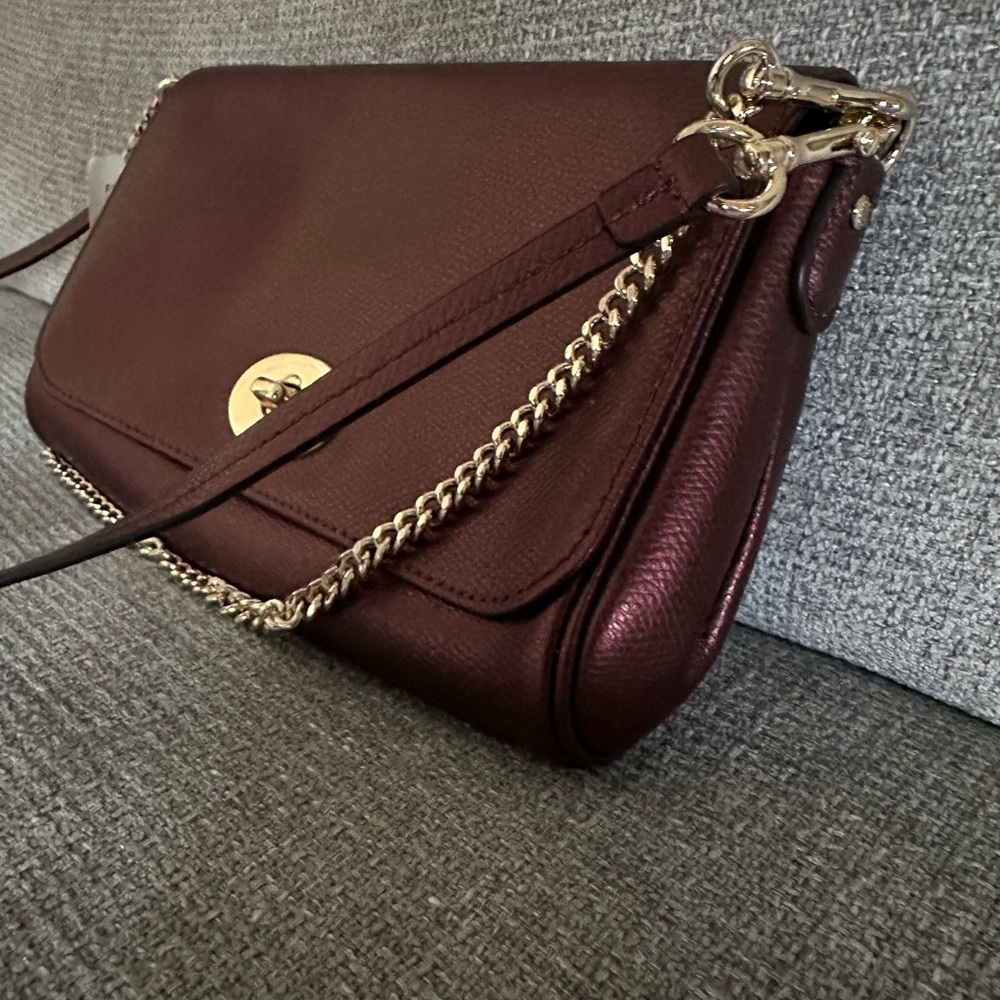 NEW! Coach Versatile Bag (Metallic Cherry) - Picture 6 of 13